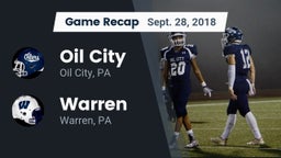 Recap: Oil City  vs. Warren  2018