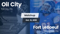 Matchup: Oil City vs. Fort LeBoeuf  2018