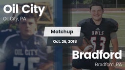 Matchup: Oil City vs. Bradford  2018
