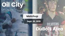 Matchup: Oil City vs. DuBois Area  2019