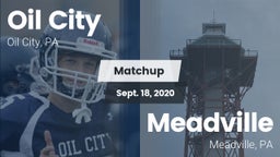 Matchup: Oil City vs. Meadville  2020
