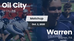 Matchup: Oil City vs. Warren  2020