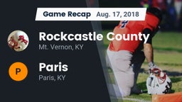 Recap: Rockcastle County  vs. Paris  2018