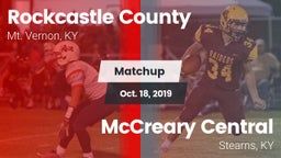Matchup: Rockcastle County vs. McCreary Central  2019