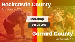 Matchup: Rockcastle County vs. Garrard County  2019