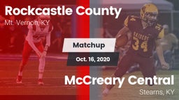 Matchup: Rockcastle County vs. McCreary Central  2020