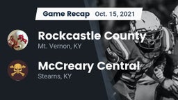 Recap: Rockcastle County  vs. McCreary Central  2021