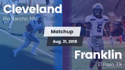 Matchup: Cleveland vs. Franklin  2018