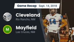 Recap: Cleveland  vs. Mayfield  2018