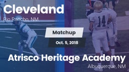 Matchup: Cleveland vs. Atrisco Heritage Academy  2018
