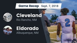 Recap: Cleveland  vs. Eldorado  2018