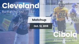 Matchup: Cleveland vs. Cibola  2018