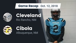 Recap: Cleveland  vs. Cibola  2018