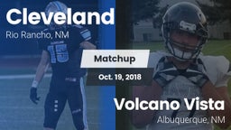 Matchup: Cleveland vs. Volcano Vista  2018