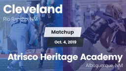 Matchup: Cleveland vs. Atrisco Heritage Academy  2019