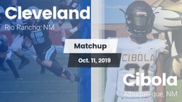 Matchup: Cleveland vs. Cibola  2019