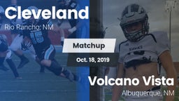 Matchup: Cleveland vs. Volcano Vista  2019