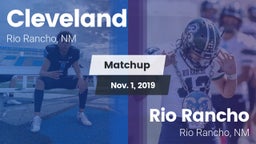 Matchup: Cleveland vs. Rio Rancho  2019