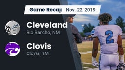 Recap: Cleveland  vs. Clovis  2019