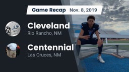 Recap: Cleveland  vs. Centennial  2019