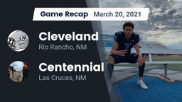 Recap: Cleveland  vs. Centennial  2021