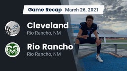 Recap: Cleveland  vs. Rio Rancho  2021