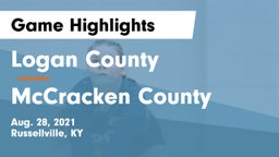 Logan County  vs McCracken County  Game Highlights - Aug. 28, 2021