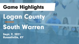 Logan County  vs South Warren  Game Highlights - Sept. 9, 2021