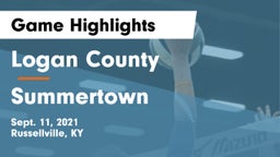 Logan County  vs Summertown  Game Highlights - Sept. 11, 2021