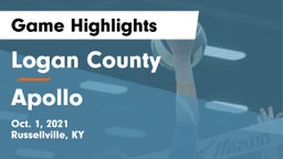Logan County  vs Apollo  Game Highlights - Oct. 1, 2021