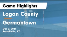 Logan County  vs Germantown  Game Highlights - Oct. 2, 2021