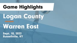 Logan County  vs Warren East  Game Highlights - Sept. 10, 2022