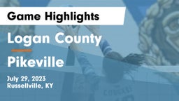 Logan County  vs Pikeville  Game Highlights - July 29, 2023