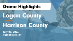 Logan County  vs Harrison County  Game Highlights - July 29, 2023