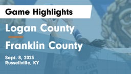 Logan County  vs Franklin County  Game Highlights - Sept. 8, 2023