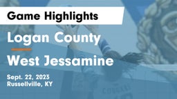 Logan County  vs West Jessamine  Game Highlights - Sept. 22, 2023