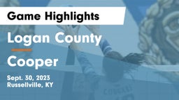 Logan County  vs Cooper  Game Highlights - Sept. 30, 2023