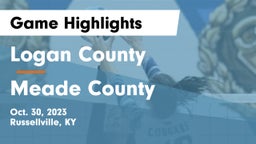 Logan County  vs Meade County  Game Highlights - Oct. 30, 2023