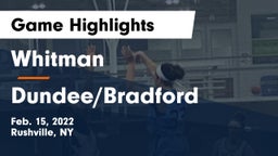 Whitman  vs Dundee/Bradford Game Highlights - Feb. 15, 2022