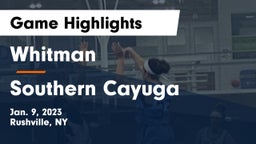 Whitman  vs Southern Cayuga Game Highlights - Jan. 9, 2023
