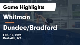 Whitman  vs Dundee/Bradford Game Highlights - Feb. 10, 2023