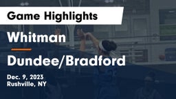 Whitman  vs Dundee/Bradford Game Highlights - Dec. 9, 2023