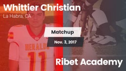 Matchup: Whittier Christian vs. Ribet Academy 2017