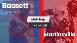 Matchup: Bassett vs. Martinsville  2017
