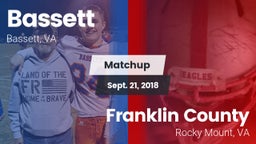Matchup: Bassett vs. Franklin County  2018