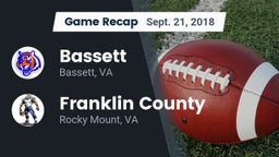 Recap: Bassett  vs. Franklin County  2018