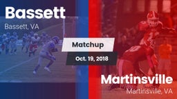 Matchup: Bassett vs. Martinsville  2018