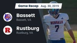 Recap: Bassett  vs. Rustburg  2019