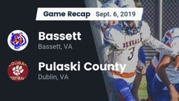 Recap: Bassett  vs. Pulaski County  2019