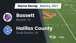 Recap: Bassett  vs. Halifax County  2021